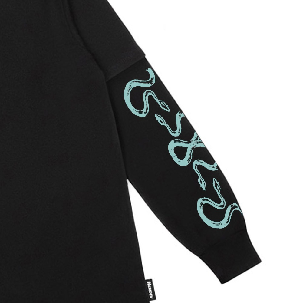 Hemdev Tshirt Doublesleeve Apophys Black Tees Katun