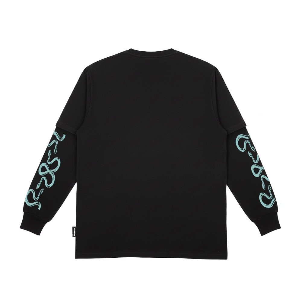 Hemdev Tshirt Doublesleeve Apophys Black Tees Katun
