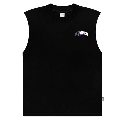 Image of Hemdev Kaos Singlet The Purple Black