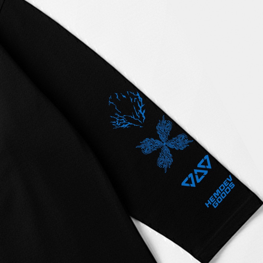Hemdev Tshirt Boxy 16s Longsleeve Amalthea Black Tees Katun