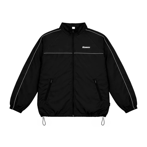 Hemdev Tracktop Jacket Reflective Config Black