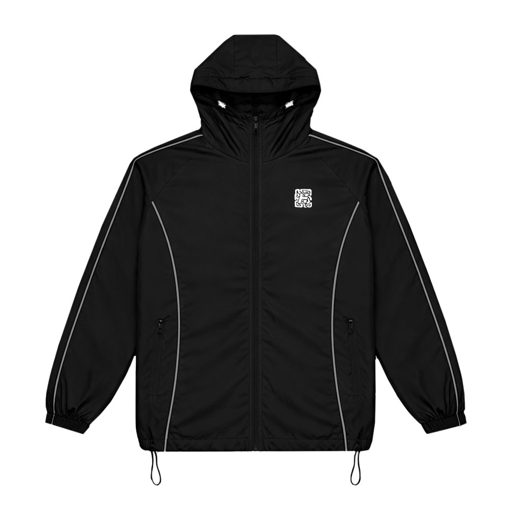 Hemdev Jacket Windbreaker Reflective Floyd Black