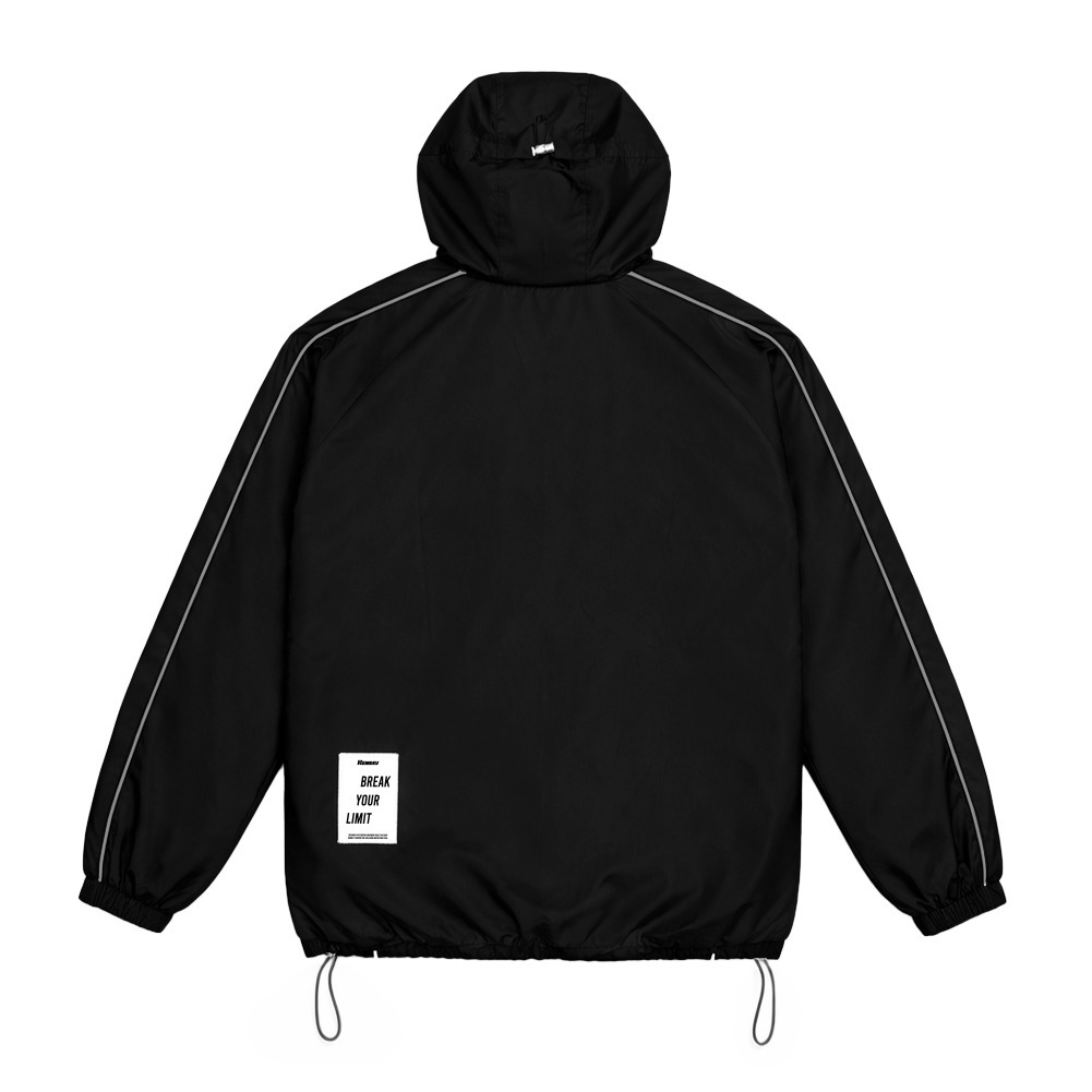 Hemdev Jacket Windbreaker Reflective Floyd Black