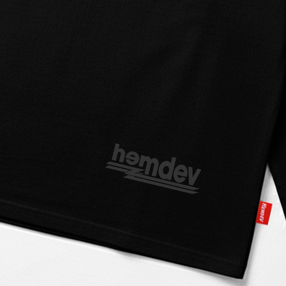 Hemdev Tshirt Boxy 16s Longsleeve Stuck Tees Katun