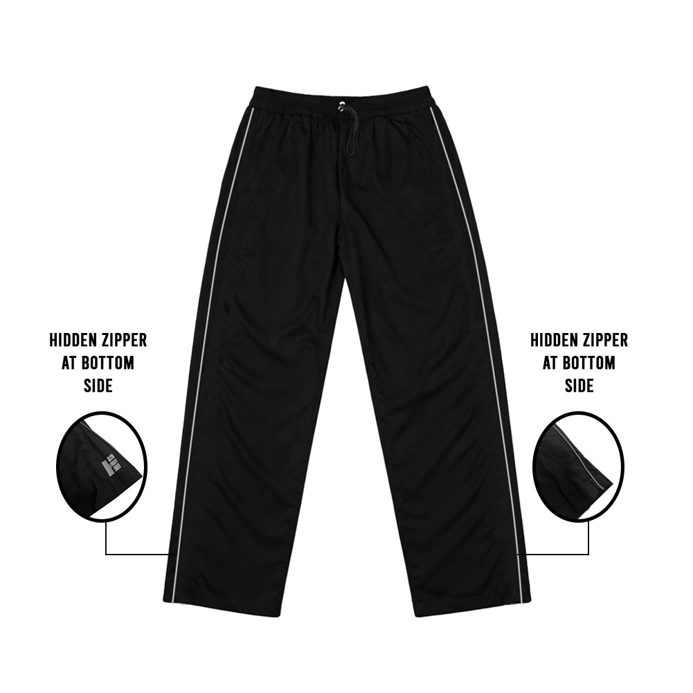 Hemdev Track Pants Revlective Sabotage Black