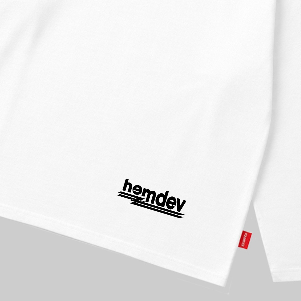Hemdev Tshirt Boxy 16s Longsleeve Stuck Tees Katun