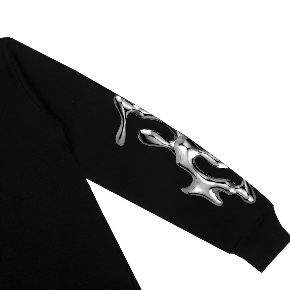 Hemdev Tshirt Longsleeve Carry Out Black Tees Katun