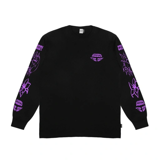Hemdev Tshirt Longsleeve Sunkiss Black Tees Katun