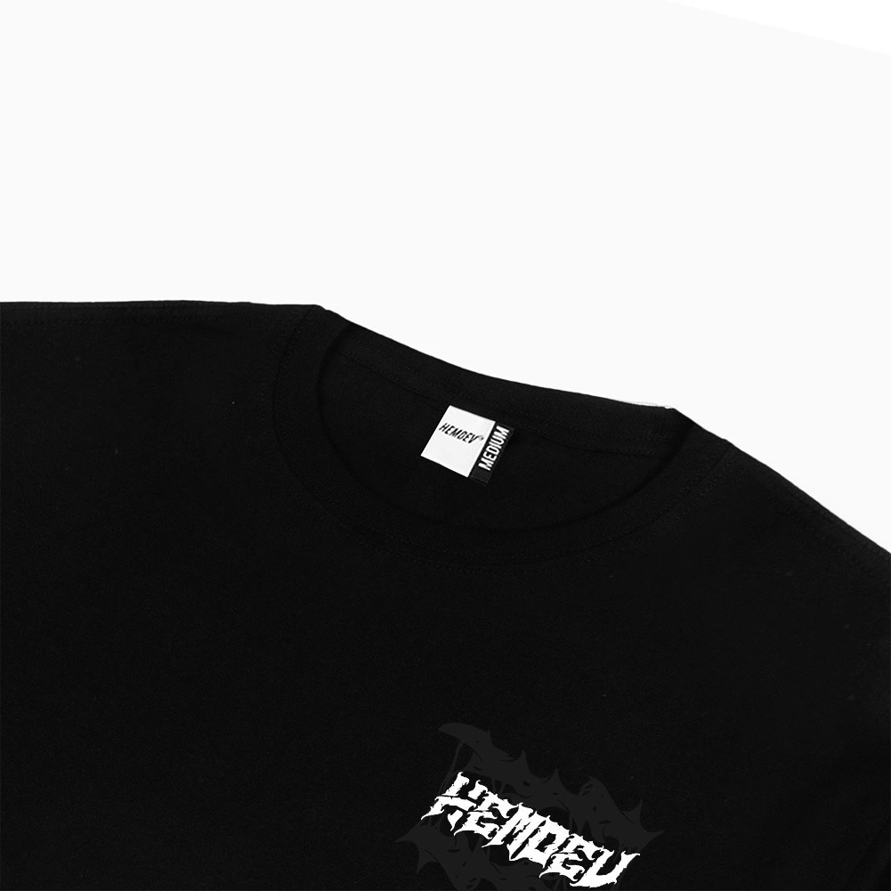 Hemdev Tshirt Longsleeve Widow Black Tees Katun