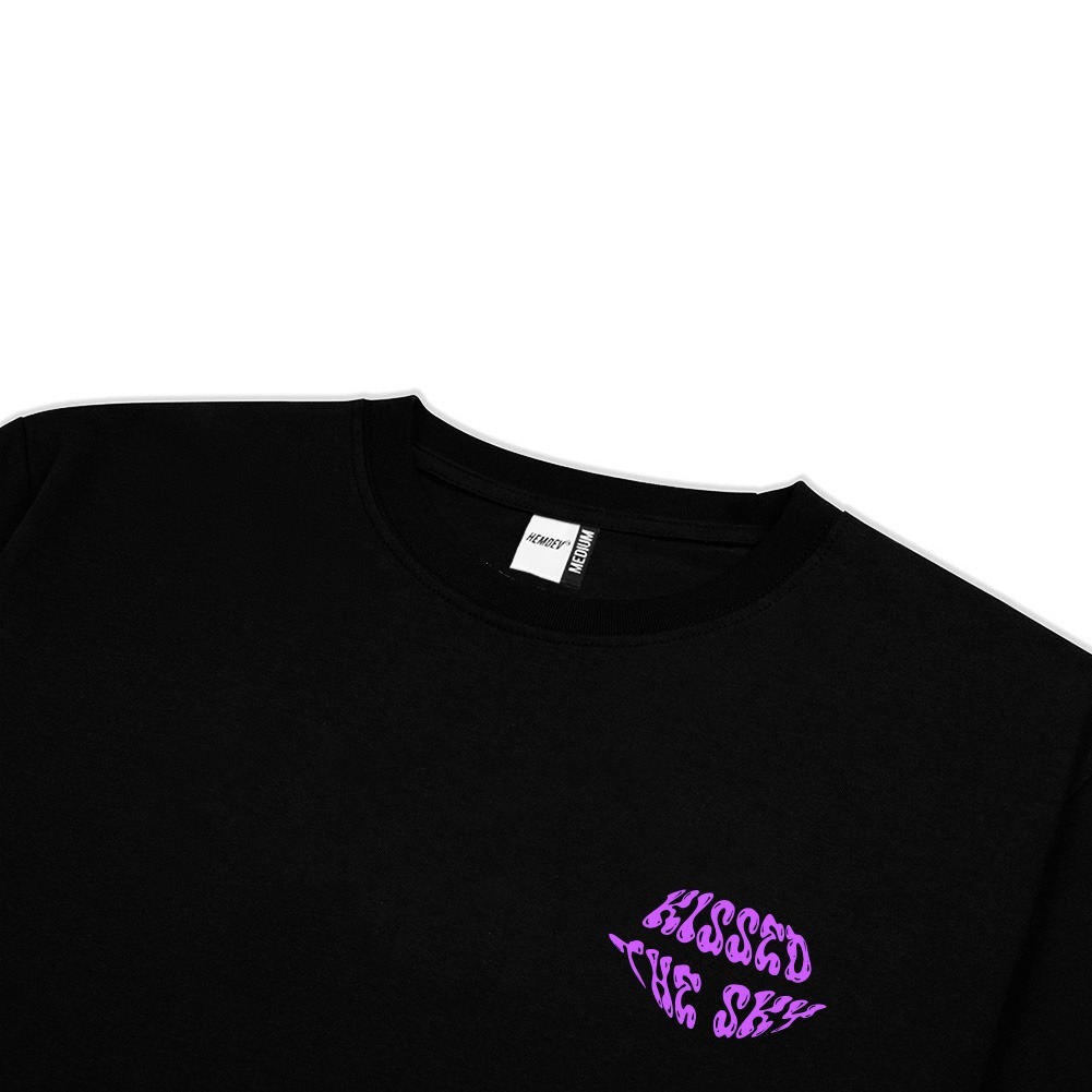 Hemdev Tshirt Longsleeve Sunkiss Black Tees Katun