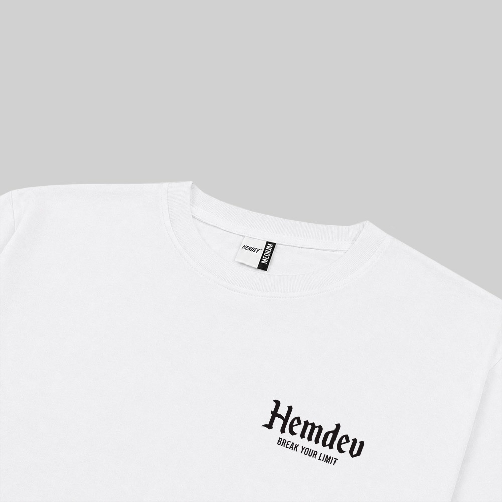 Hemdev Tshirt Longsleeve Carry Out Black Tees Katun