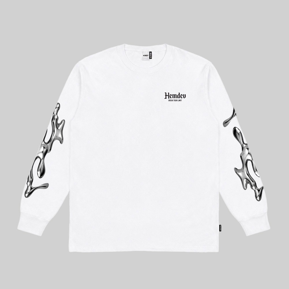 Hemdev Tshirt Longsleeve Carry Out Black Tees Katun