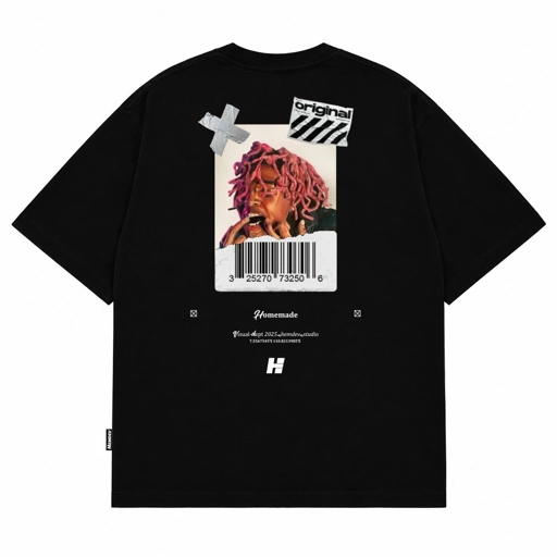 Hemdev Tshirt Oversize Hanson Black Tees Katun