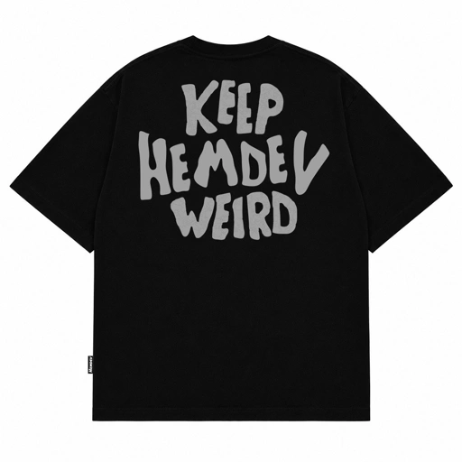 Hemdev Tshirt Oversize Gorky Park Tees Katun