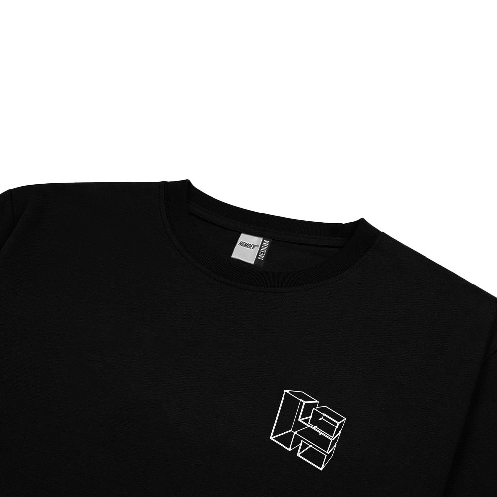 Hemdev Tshirt Damage Black Tees Katun