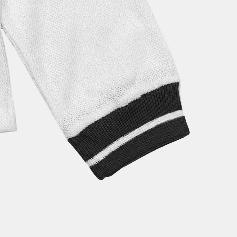 Hemdev Polo Longsleeve Boxy Discover White Tees