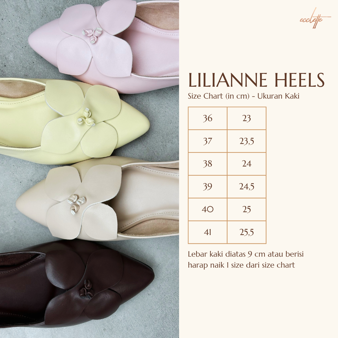 LILIANNE HEELS 3 cm