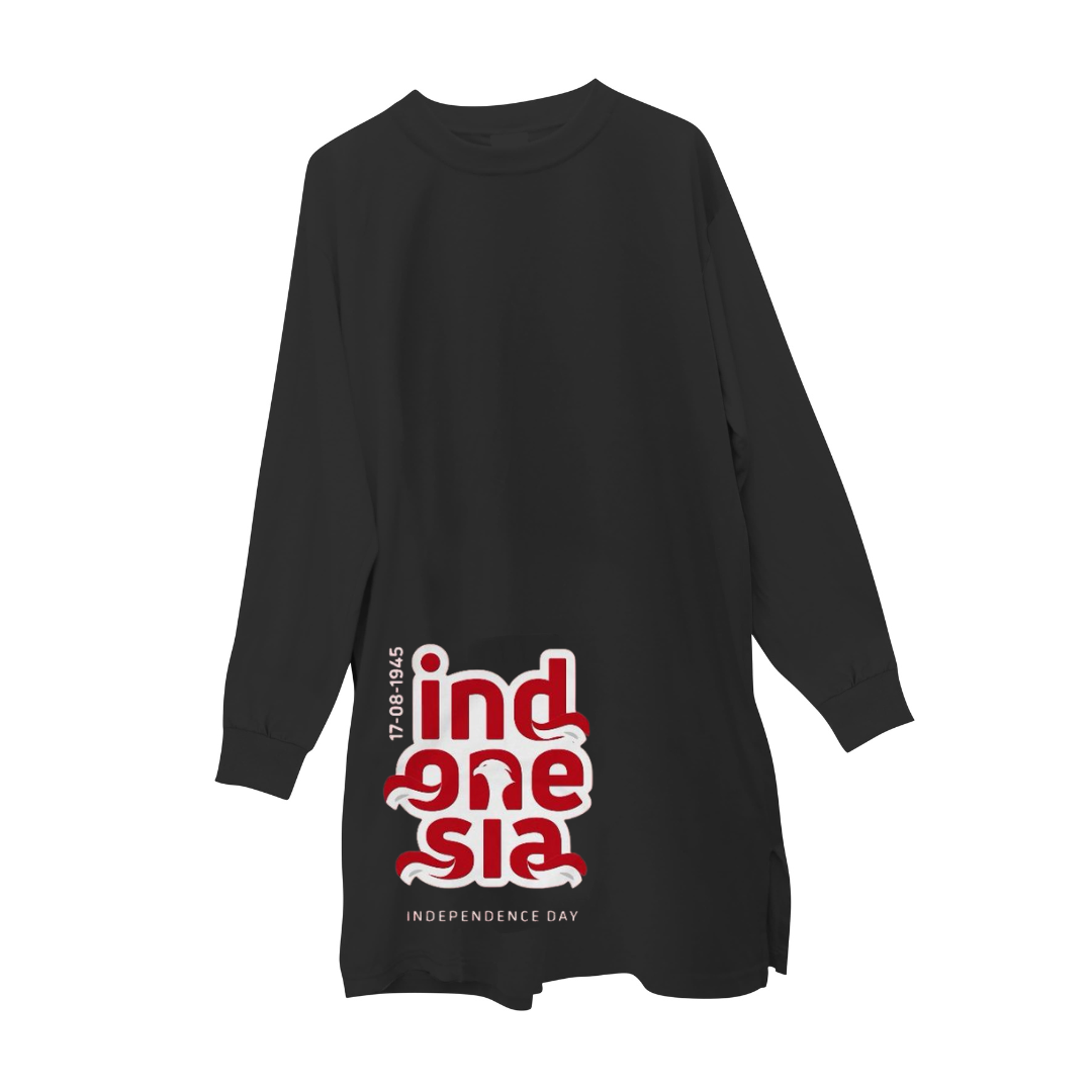 Hijasku Tunik Jumbo Agustus Kemerdekaan Cotton