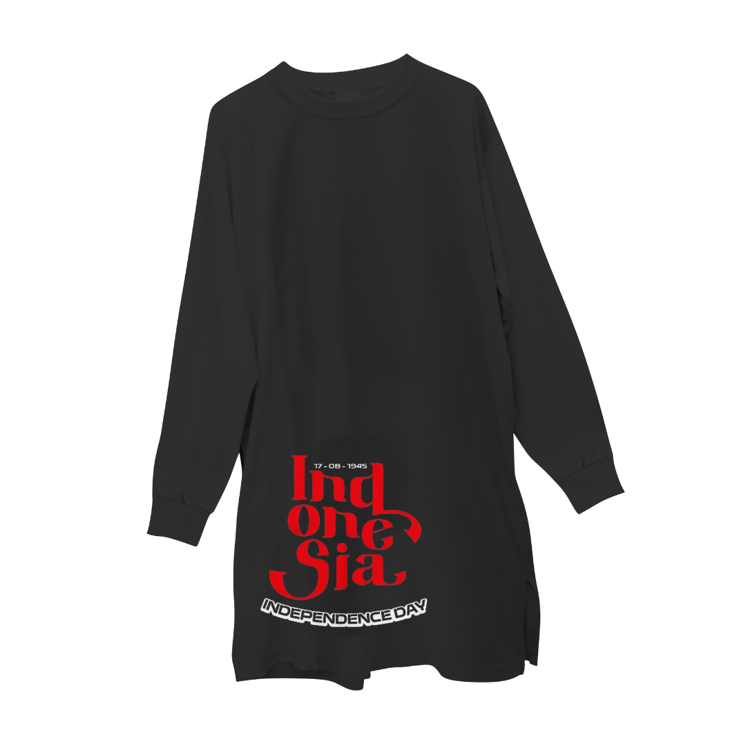 Hijasku Tunik Agustus Kemerdekaan Cotton
