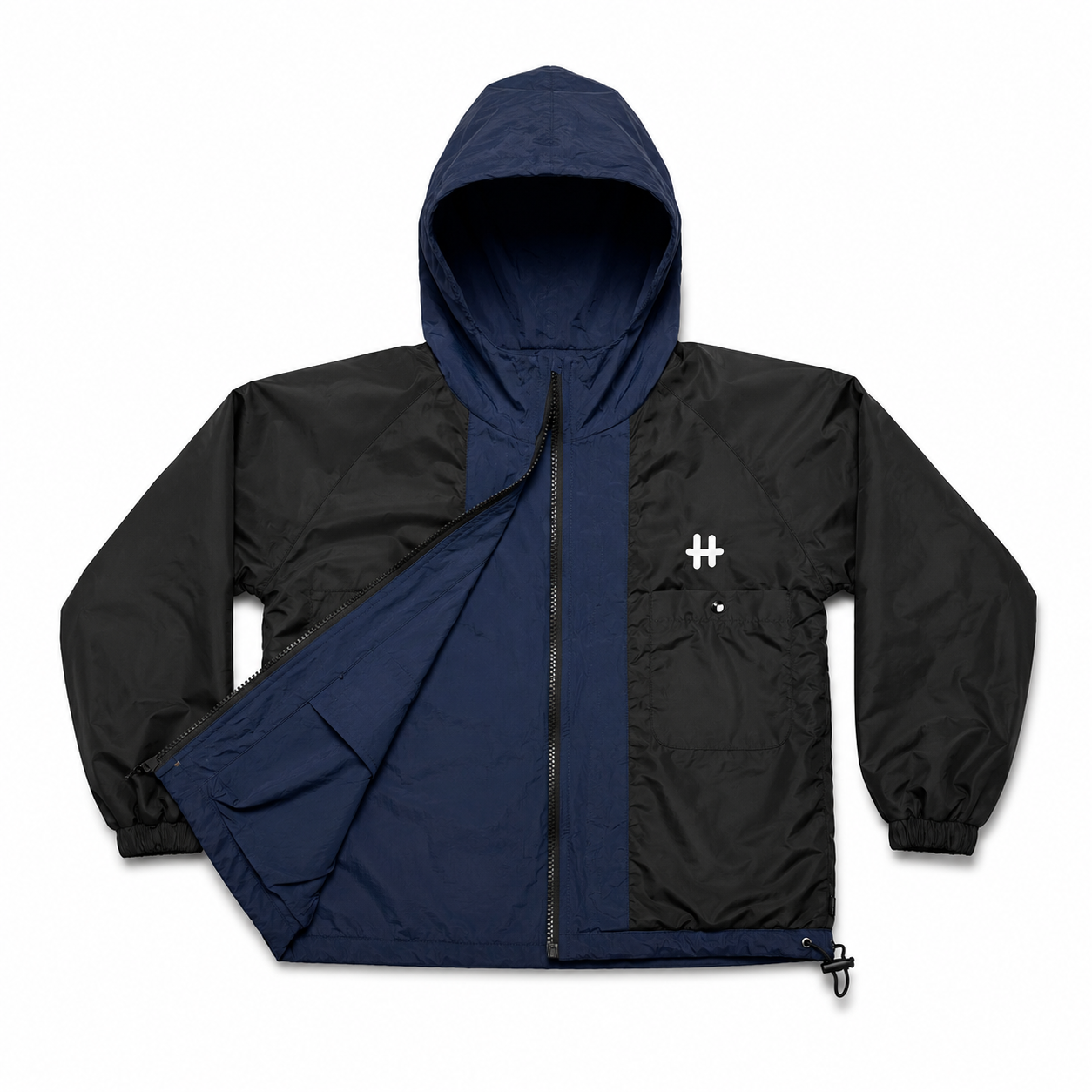 Hijasku Jaket Anak Parka 2in1 Windbreaker Reverse Laki Laki Perempuan