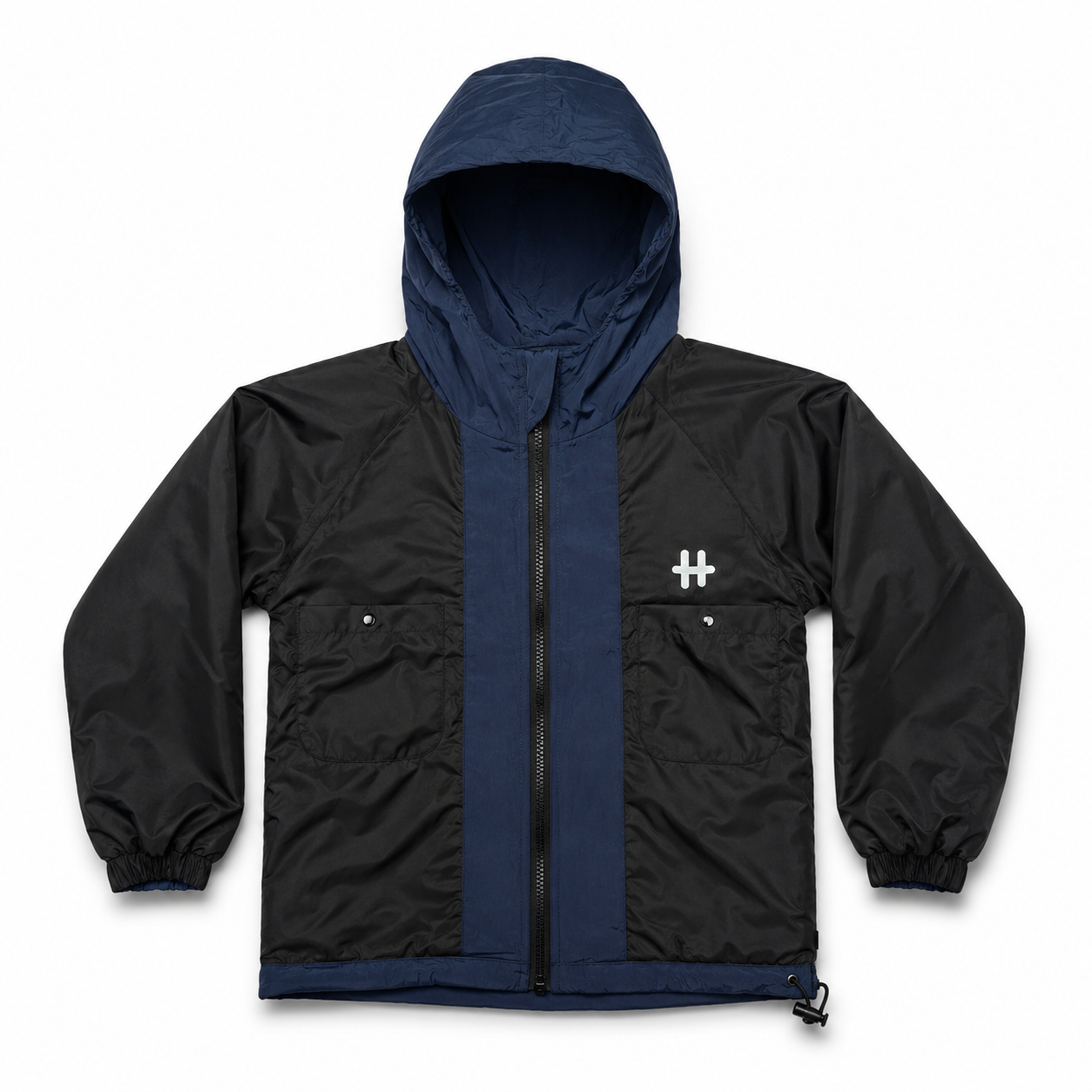Hijasku Jaket Anak Parka 2in1 Windbreaker Reverse Laki Laki Perempuan