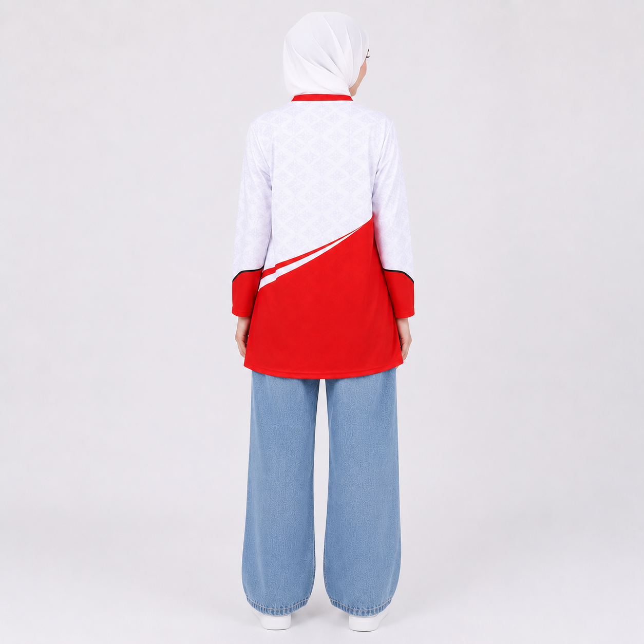 Hijasku Jersey Tunik Kemerdekaan Dry Fit Waffle
