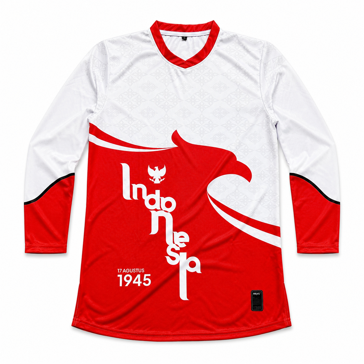 Hijasku Jersey Tunik Kemerdekaan Dry Fit Waffle