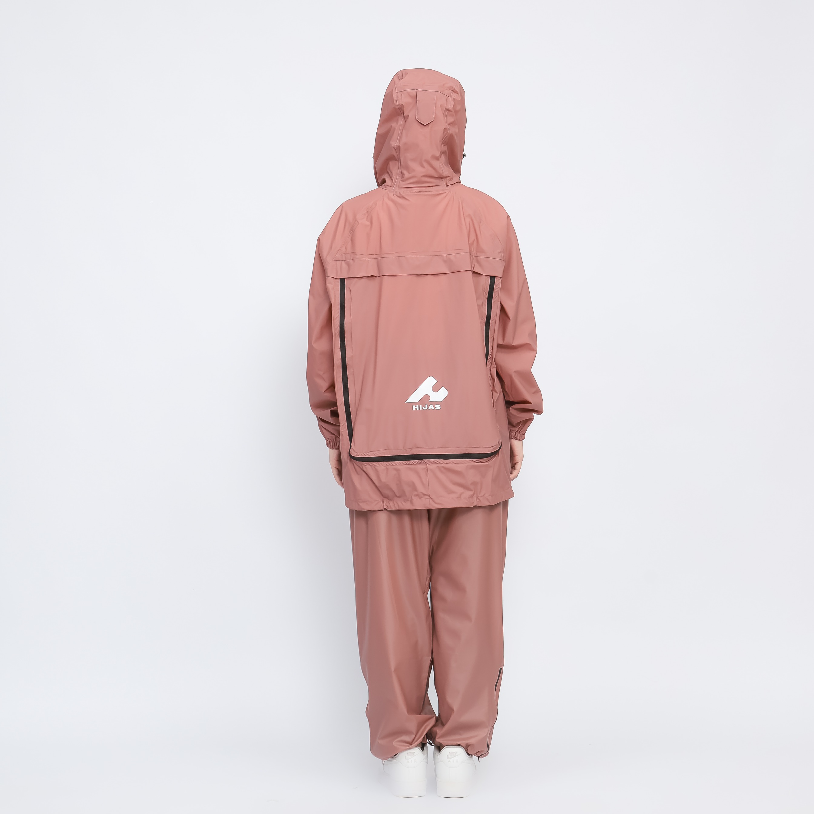 Hijasku Jas Hujan Setelan Backpack