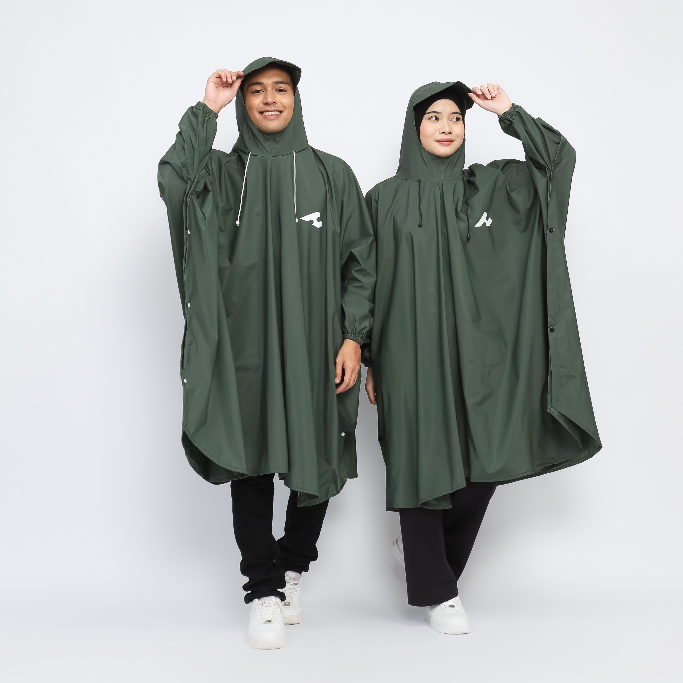 Hijasku Jas Hujan Ponco
