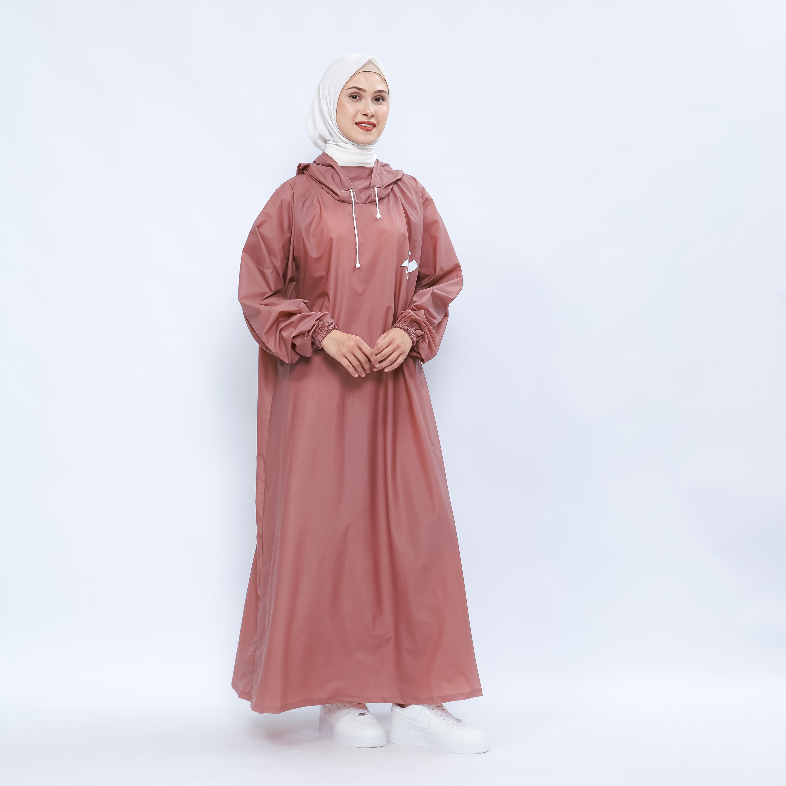 Hijasku Jas Hujan Gamis Backpack