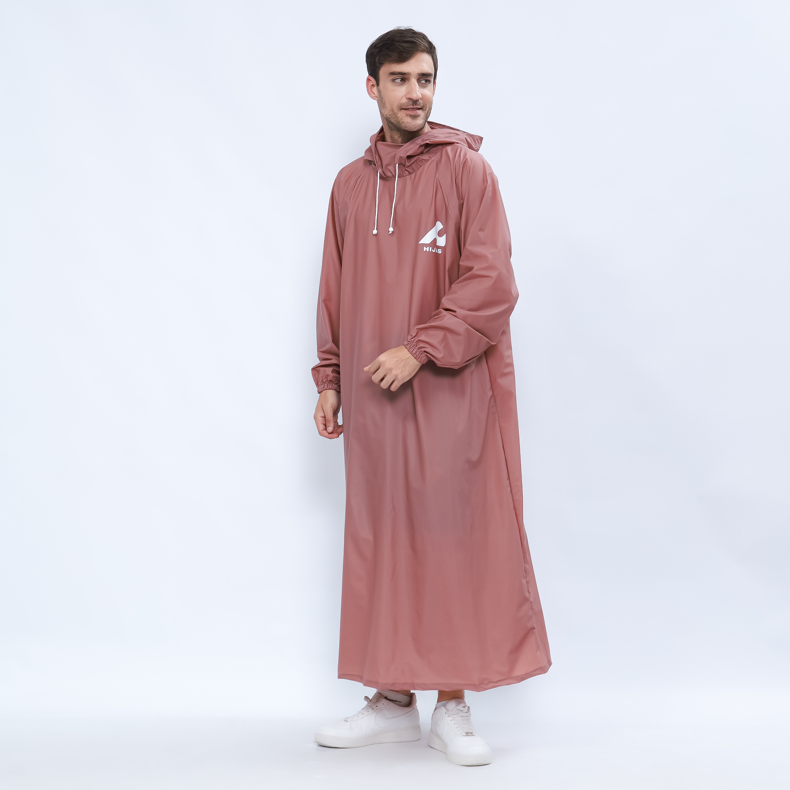 Hijasku Jas Hujan Gamis Backpack
