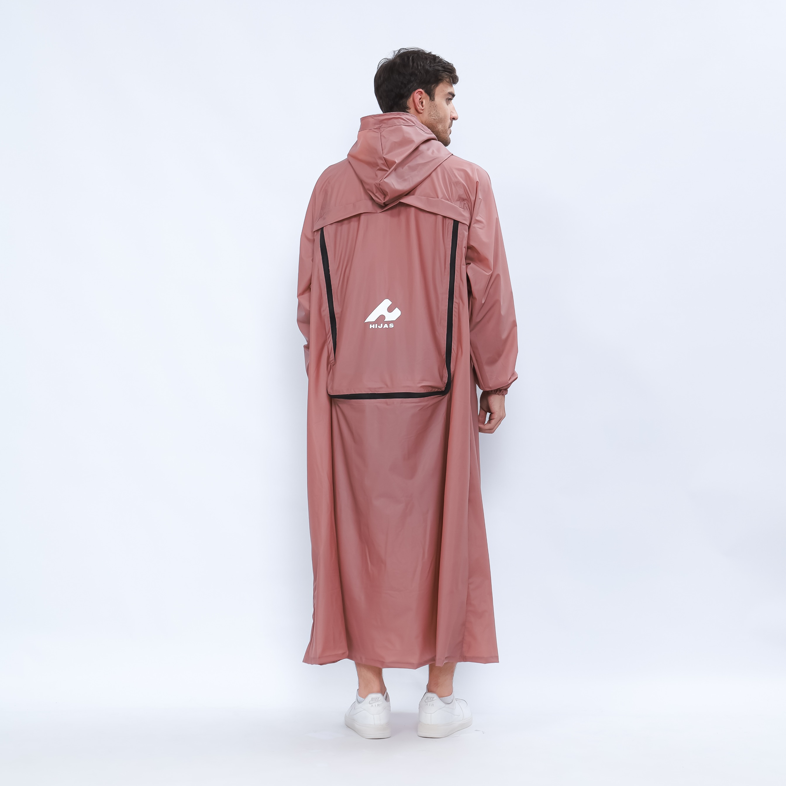 Hijasku Jas Hujan Gamis Backpack