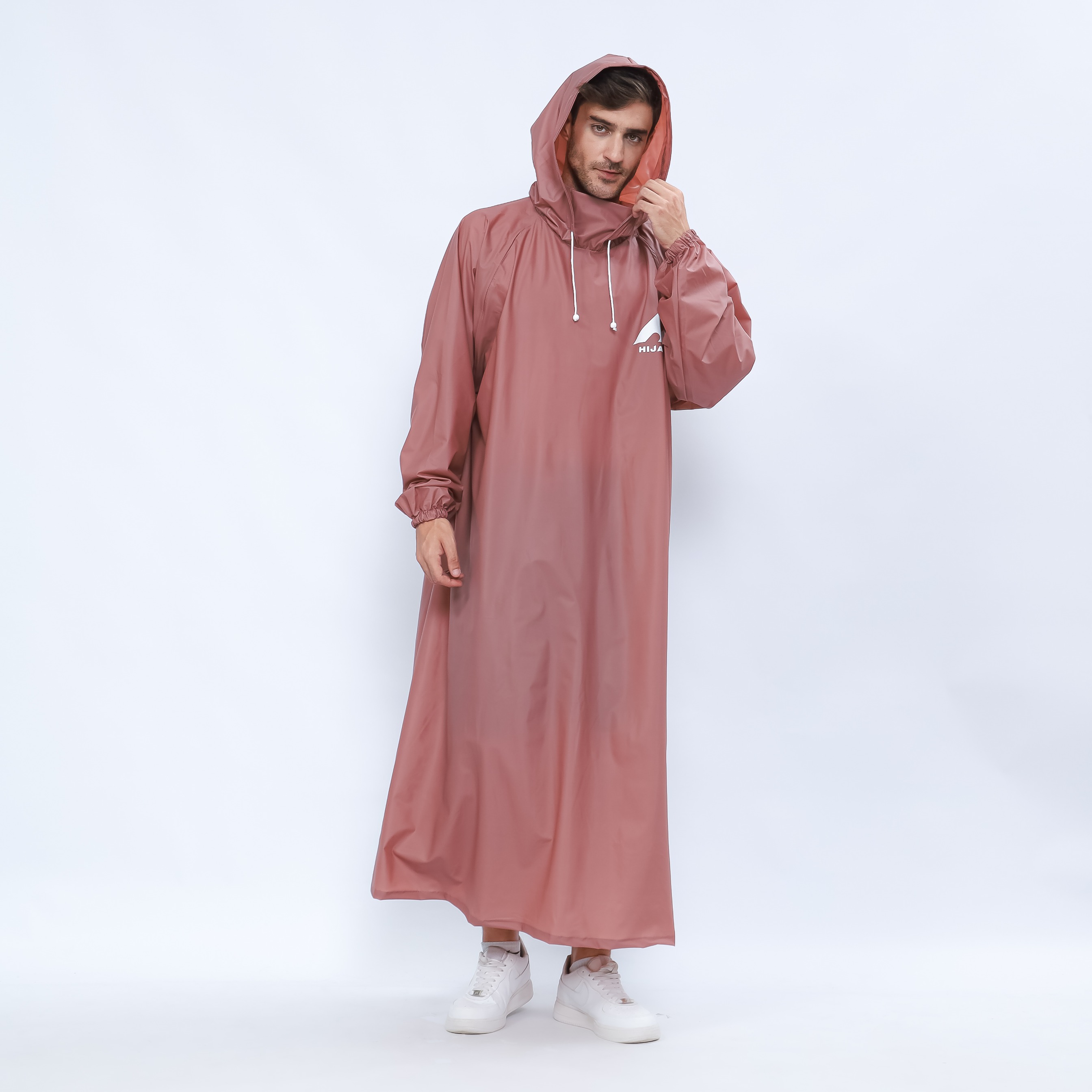 Hijasku Jas Hujan Gamis Backpack