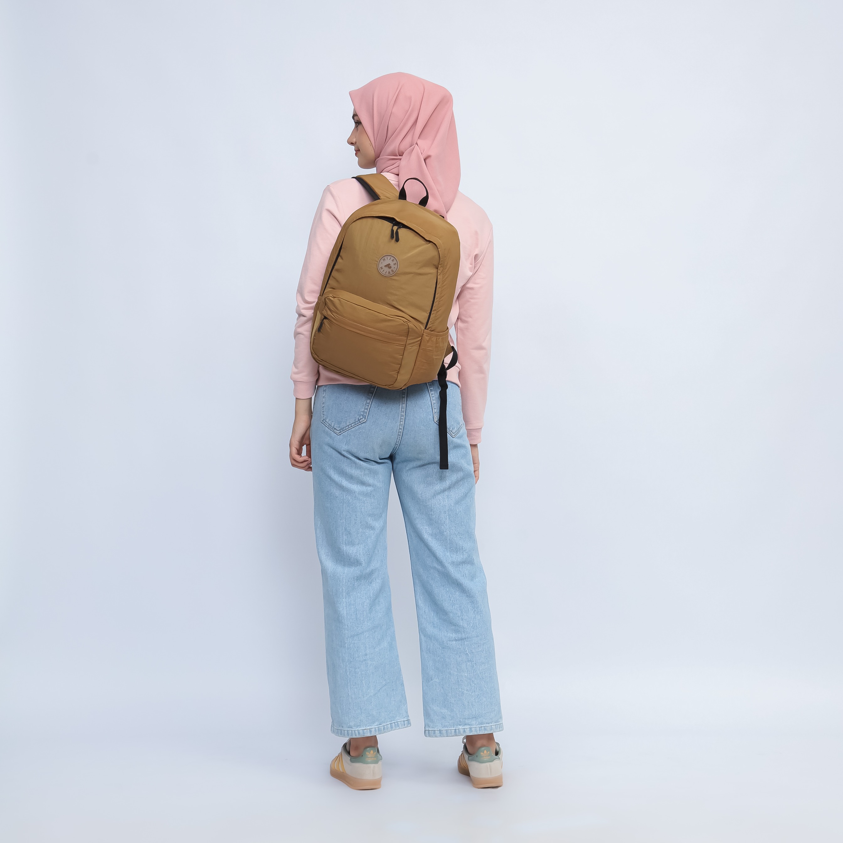 Hijasku Tas Ransel Backpack Sekolah Traveling Wanita Pria