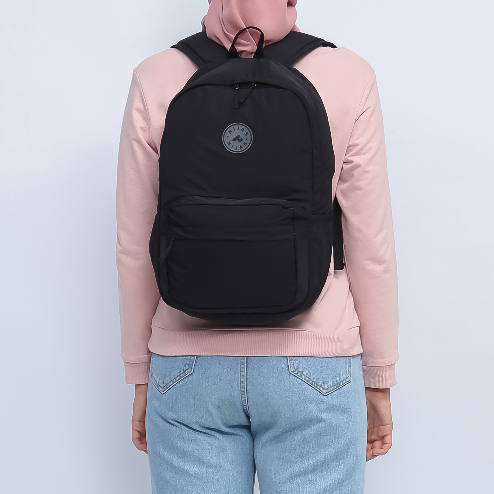 Hijasku Tas Ransel Backpack Sekolah Traveling Wanita Pria