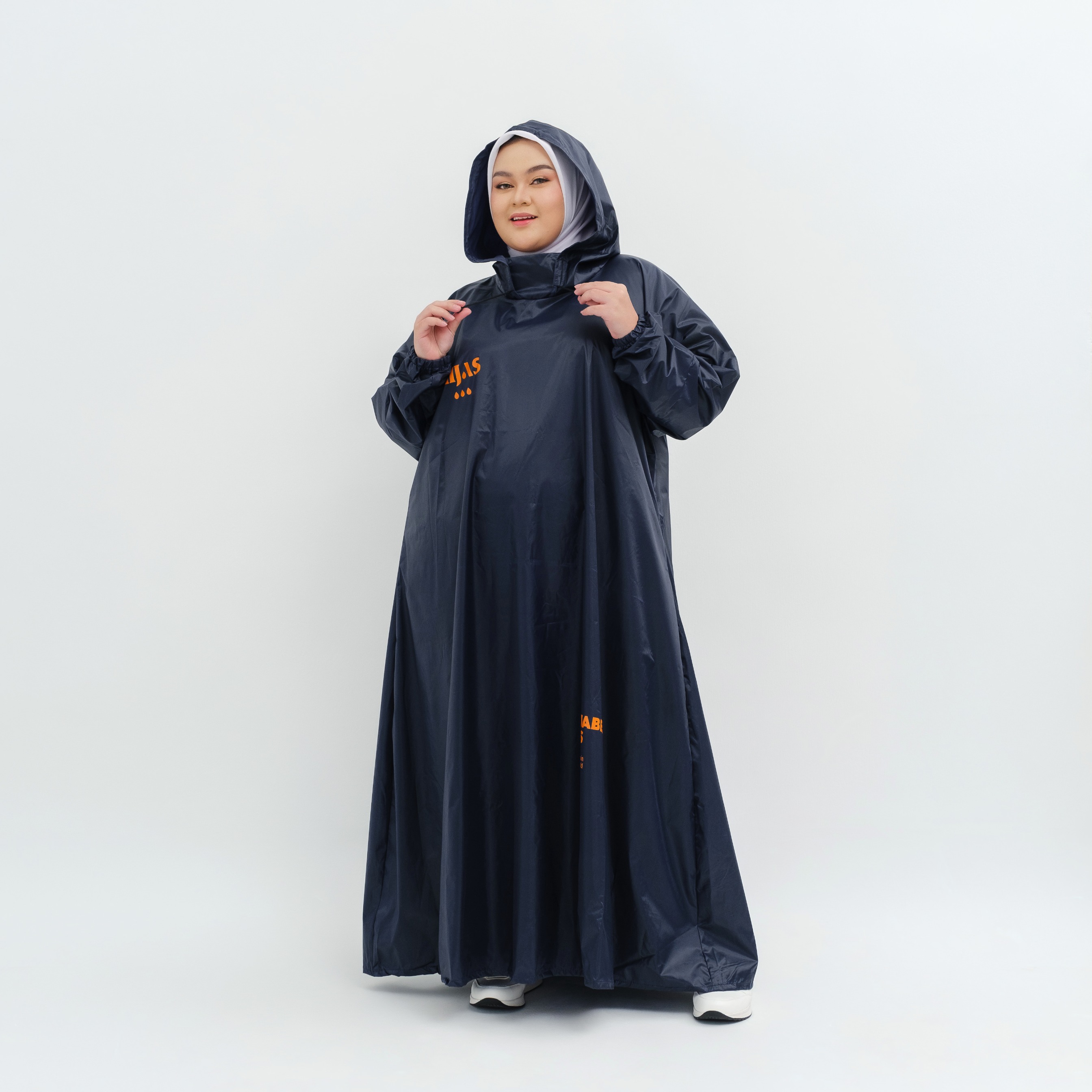 Hijasku Jas Hujan Gamis Jumbo
