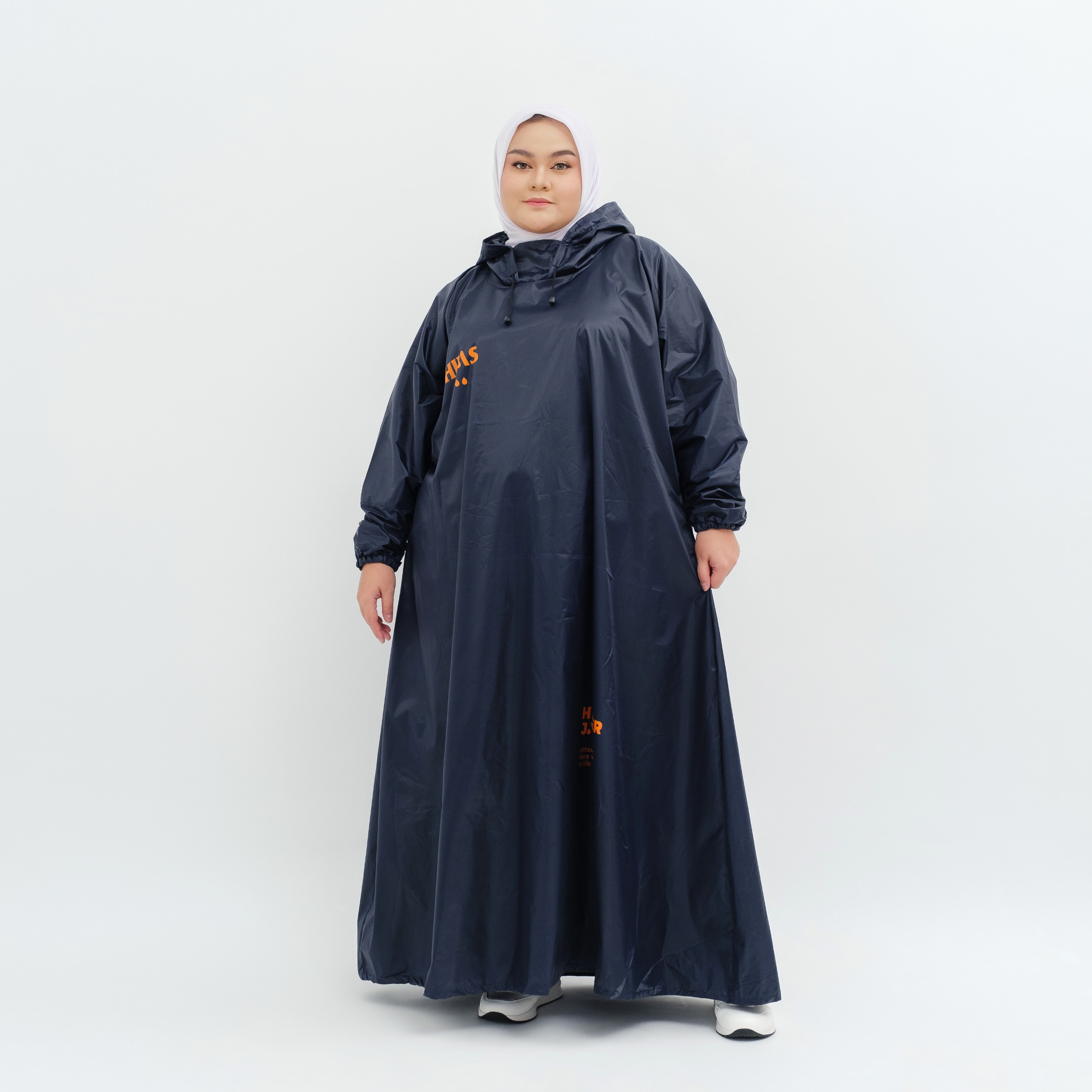 Hijasku Jas Hujan Gamis Jumbo