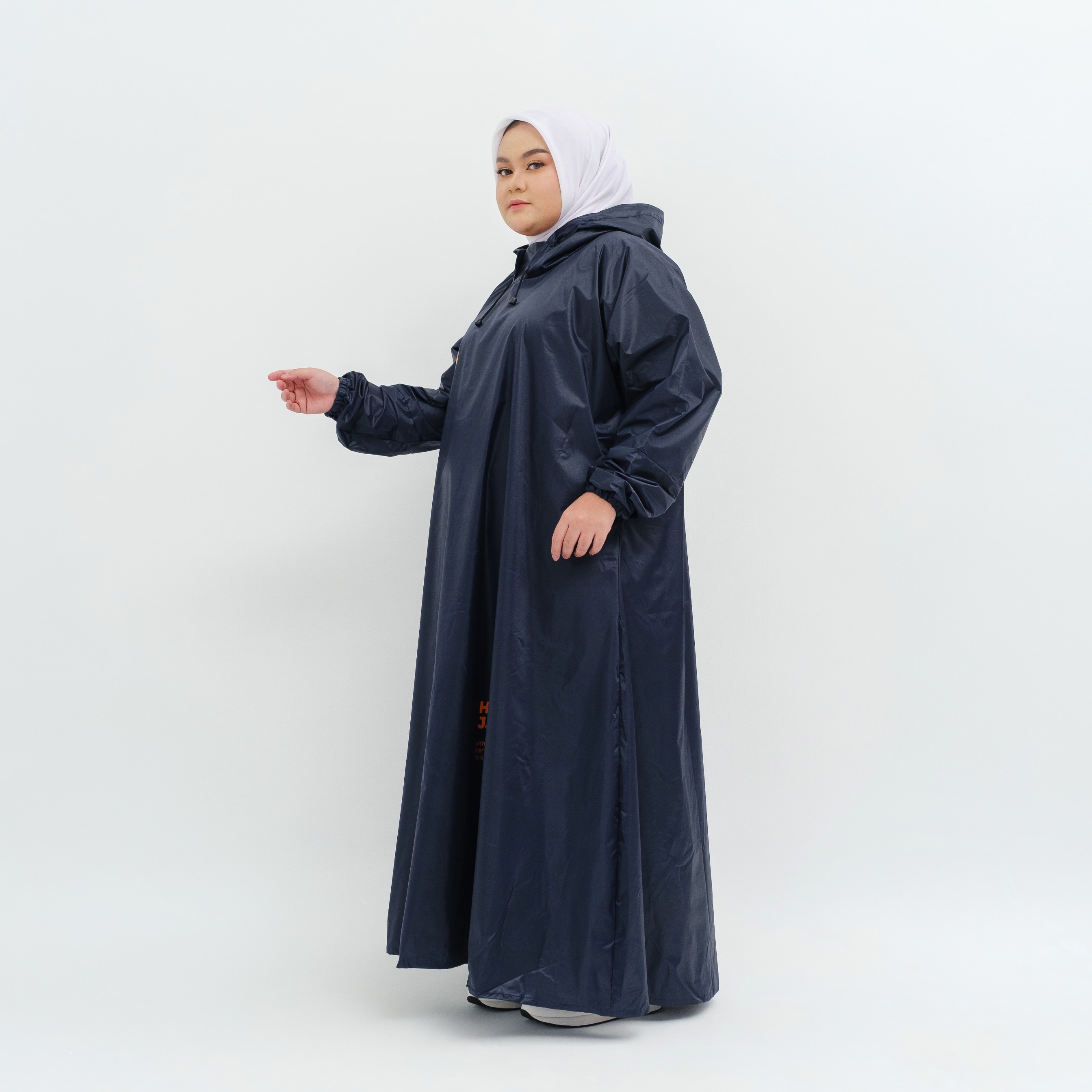Hijasku Jas Hujan Gamis Jumbo