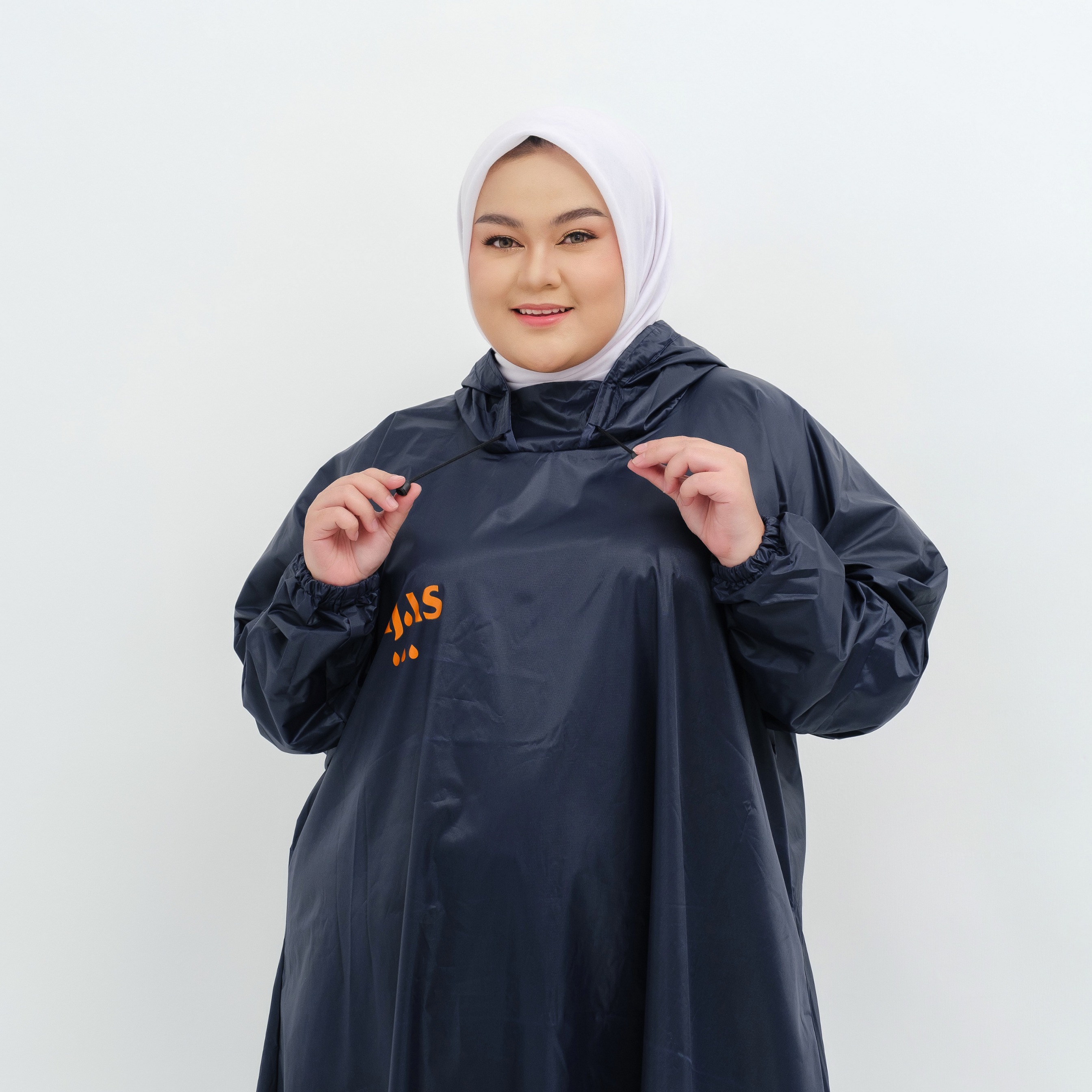 Hijasku Jas Hujan Gamis Jumbo