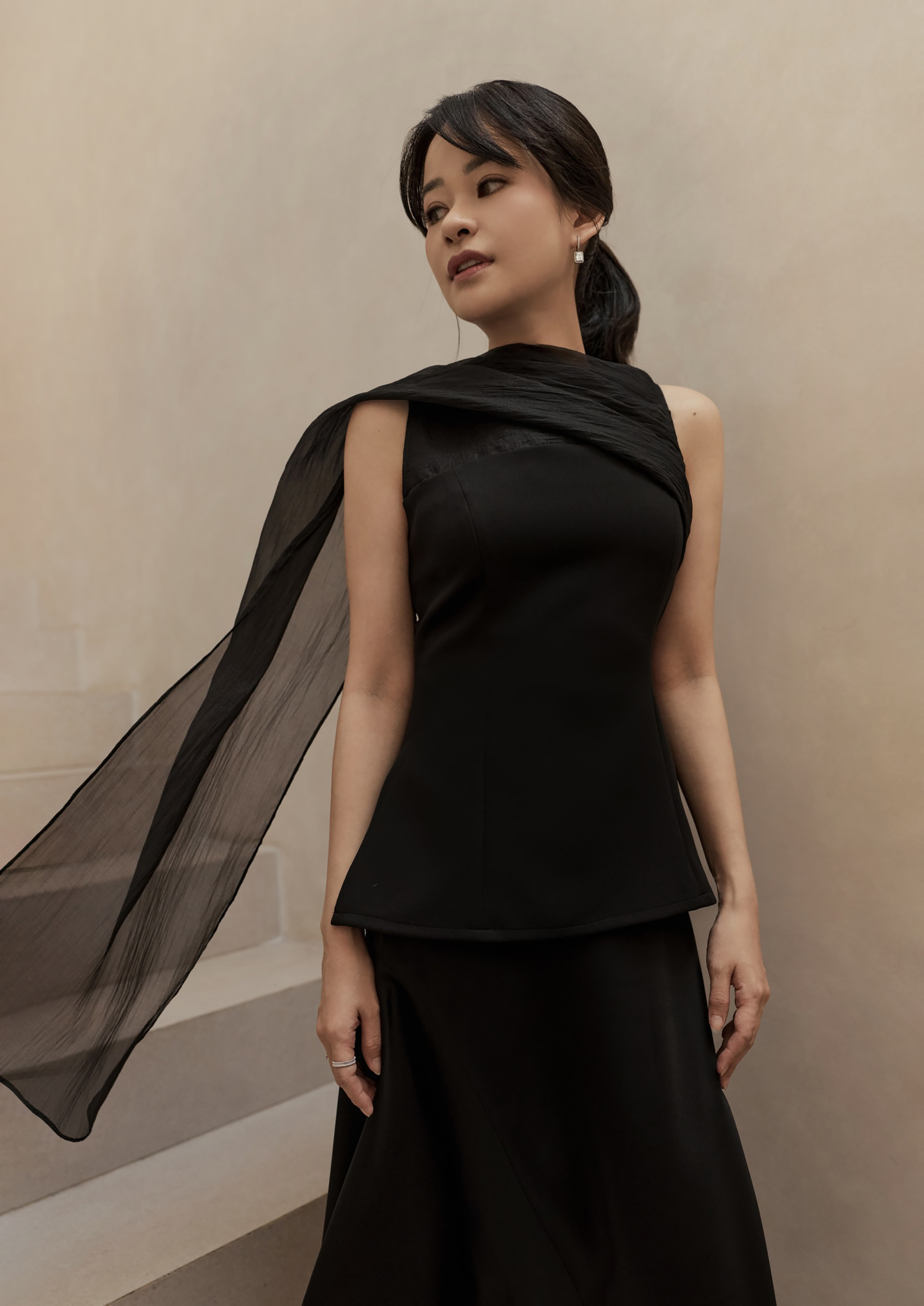 Elodie Top In Black
