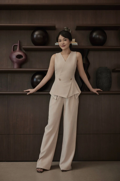 Simone Top In Sand