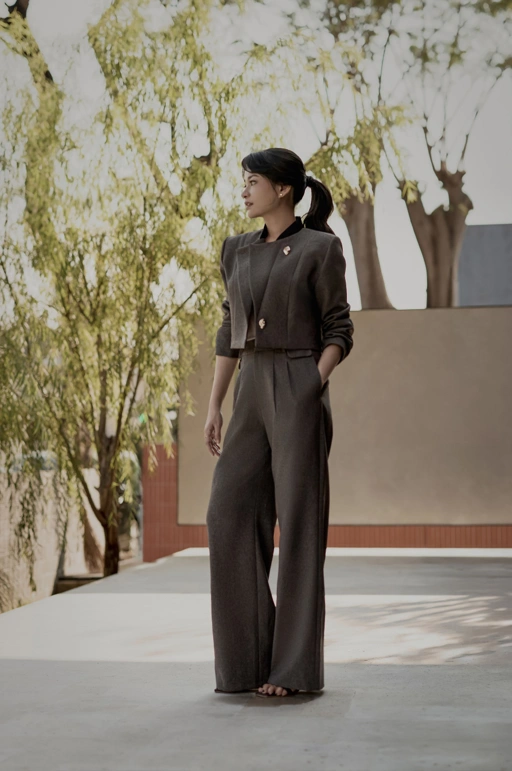 Bastian Pants In Charcoal