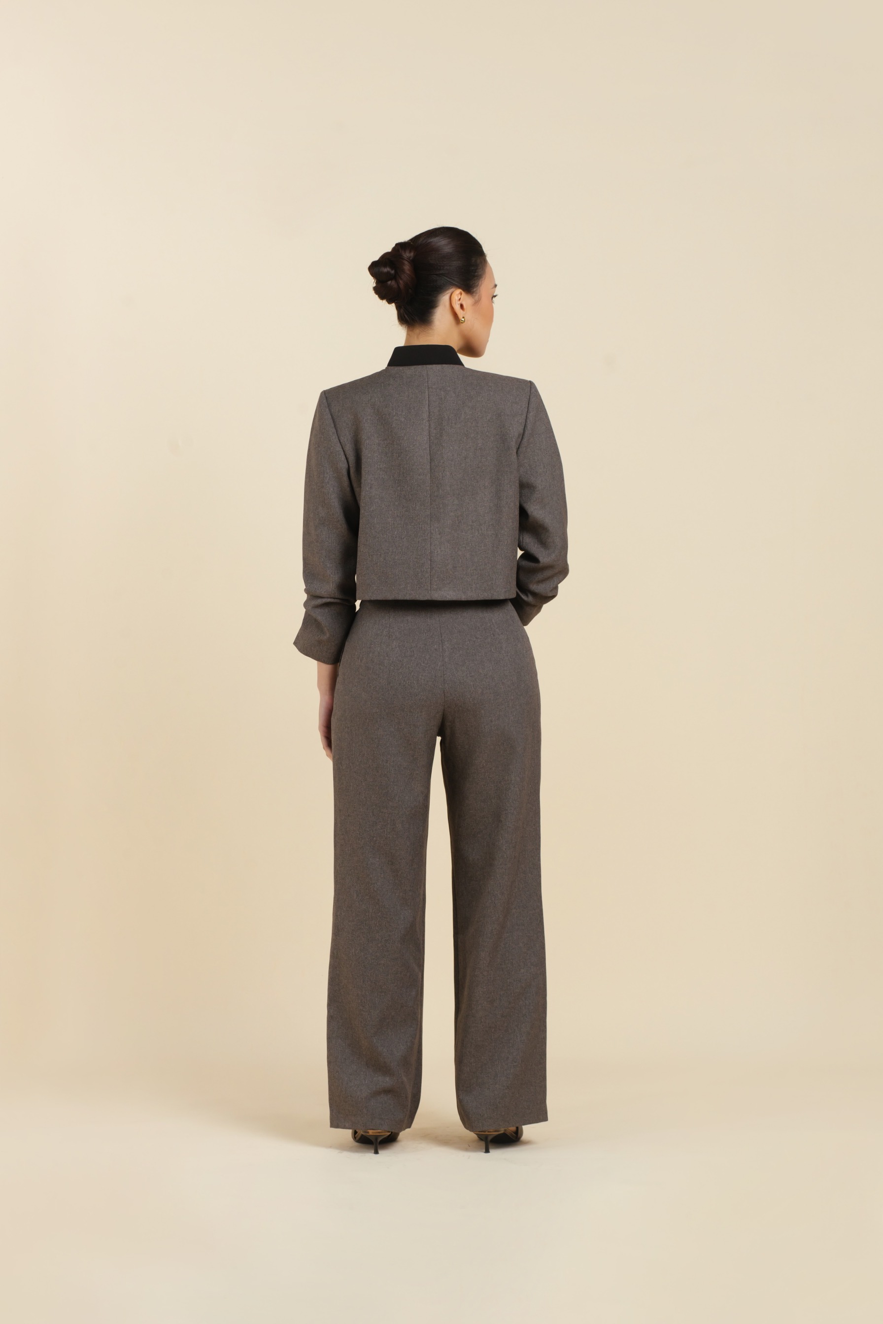 Bastian Blazer In Charcoal