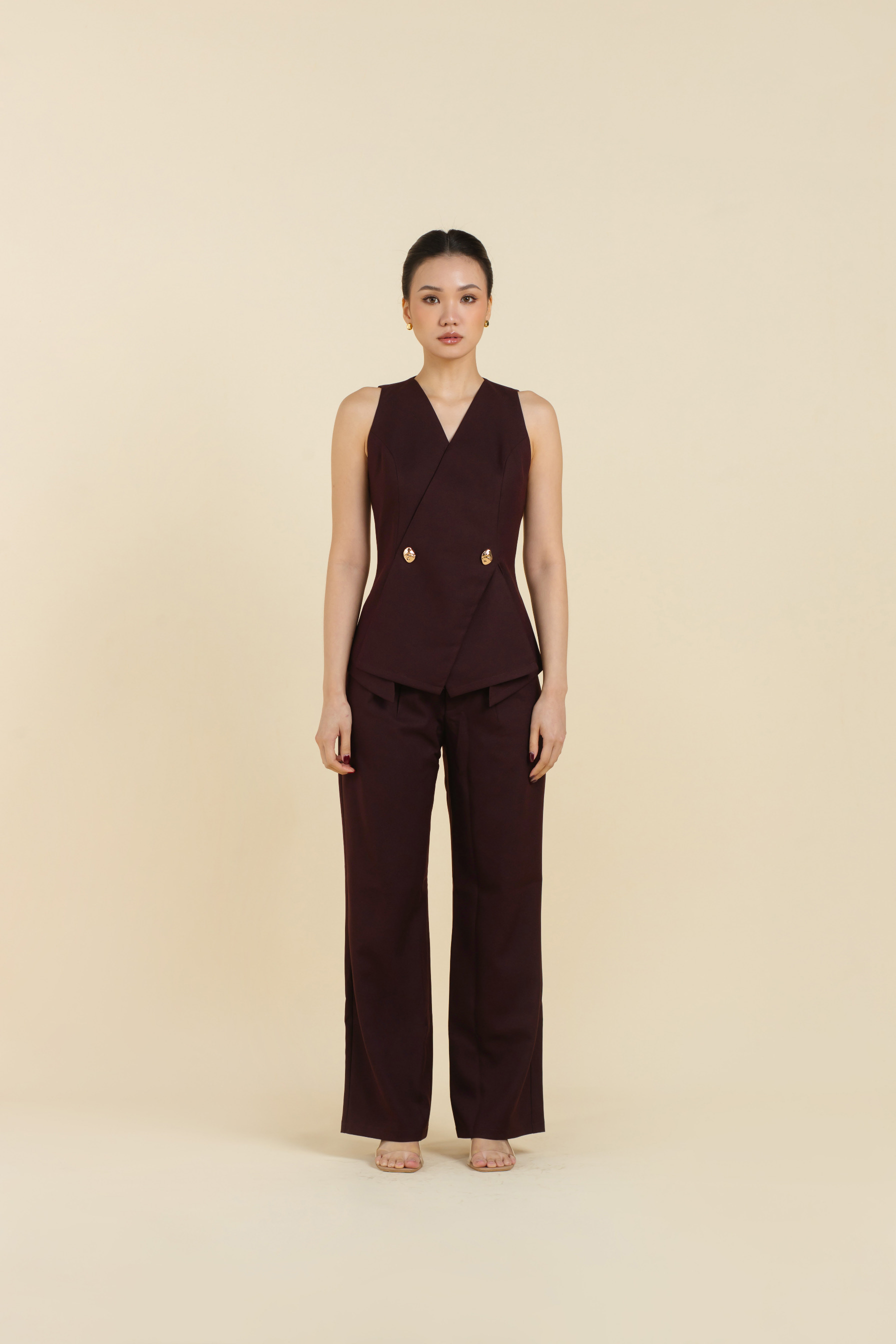 Simone Top In Cocoa