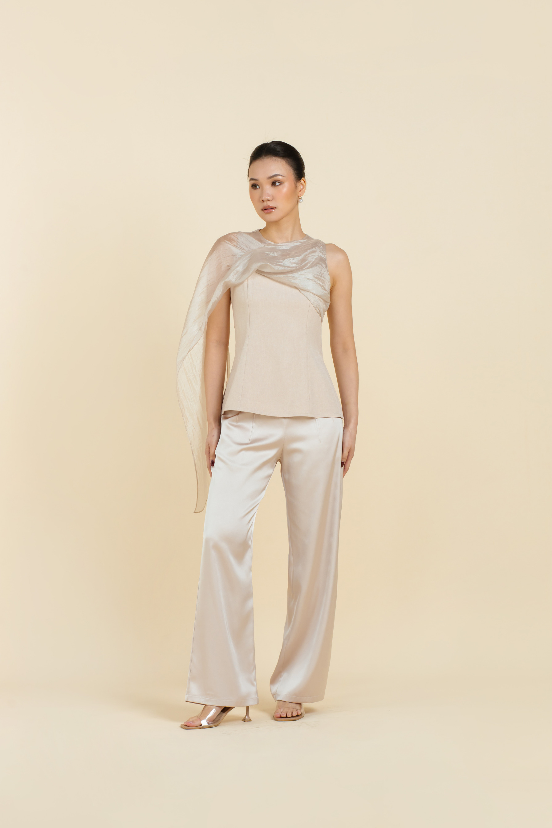 Elodie Top In Oat