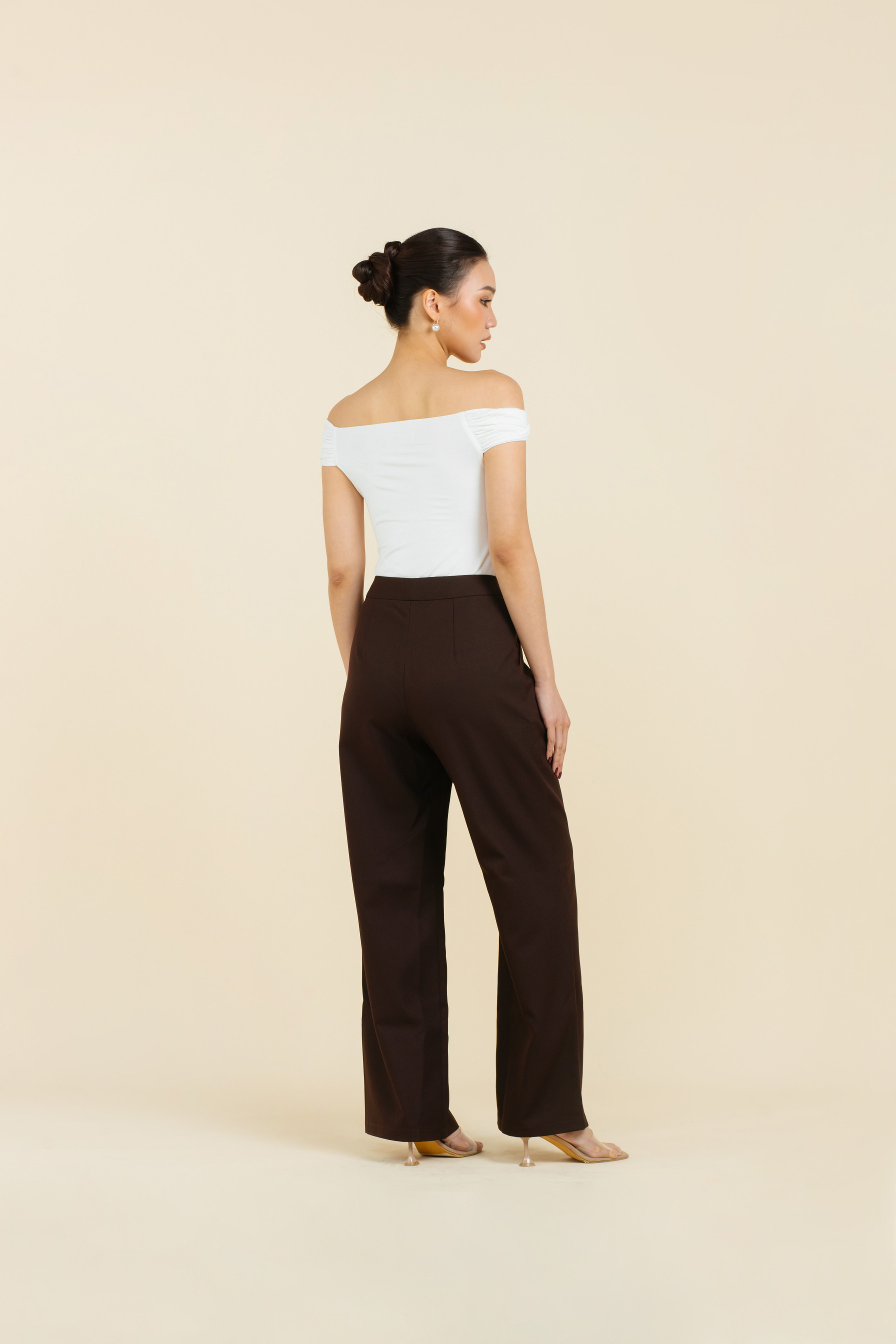 Simone Pants In Cocoa