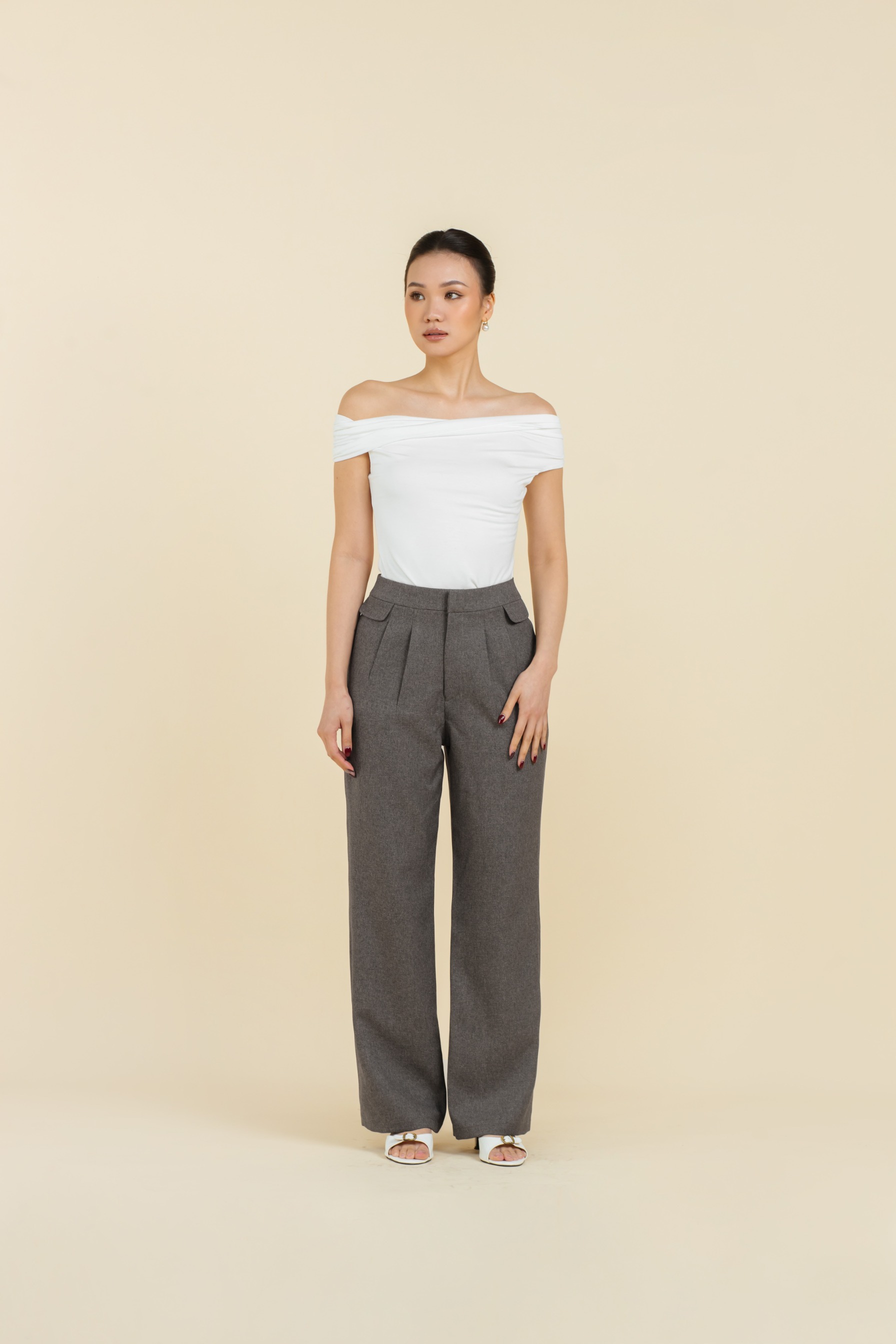 Bastian Pants In Charcoal