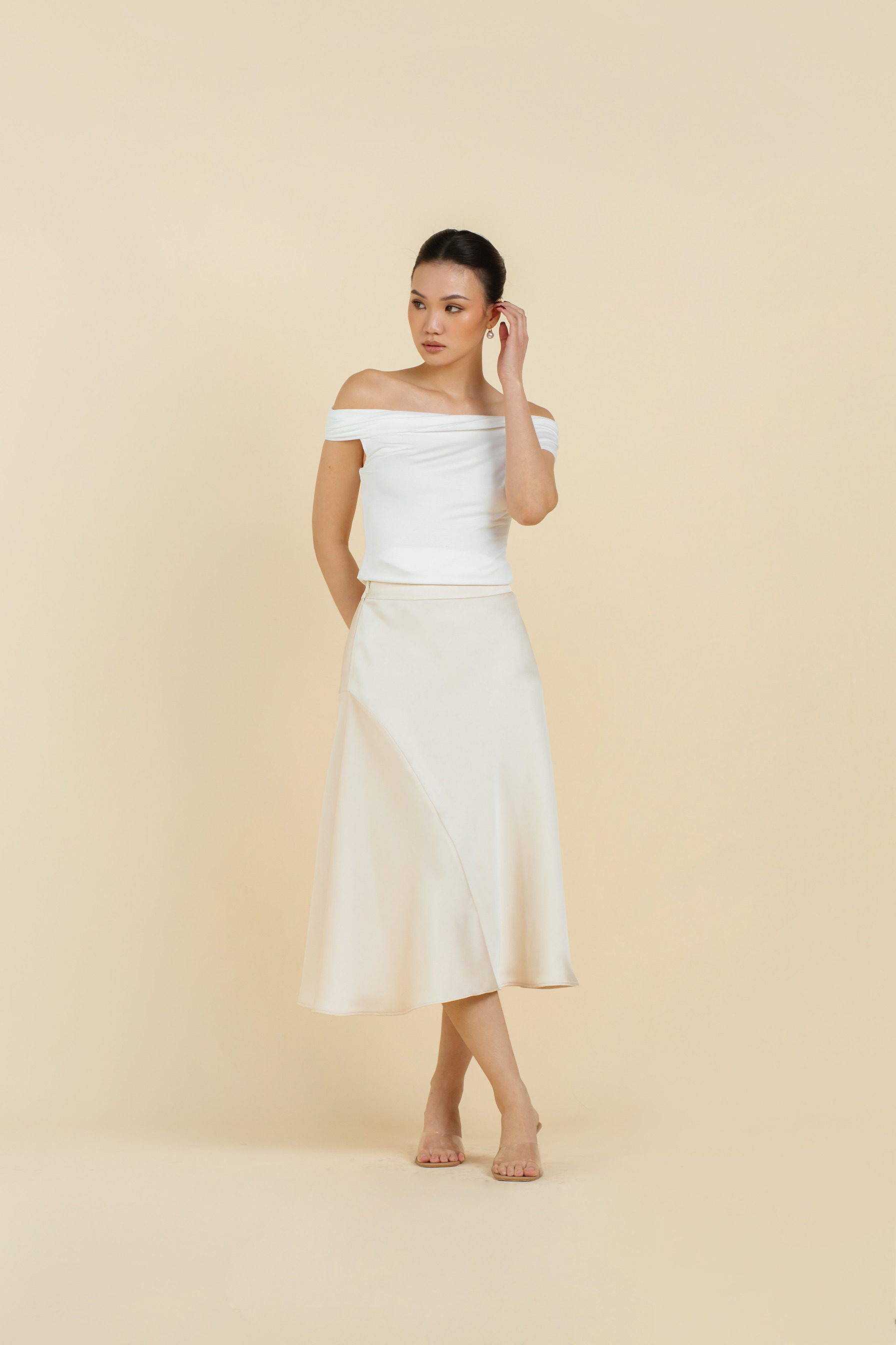 Rene Skirt In Pearl