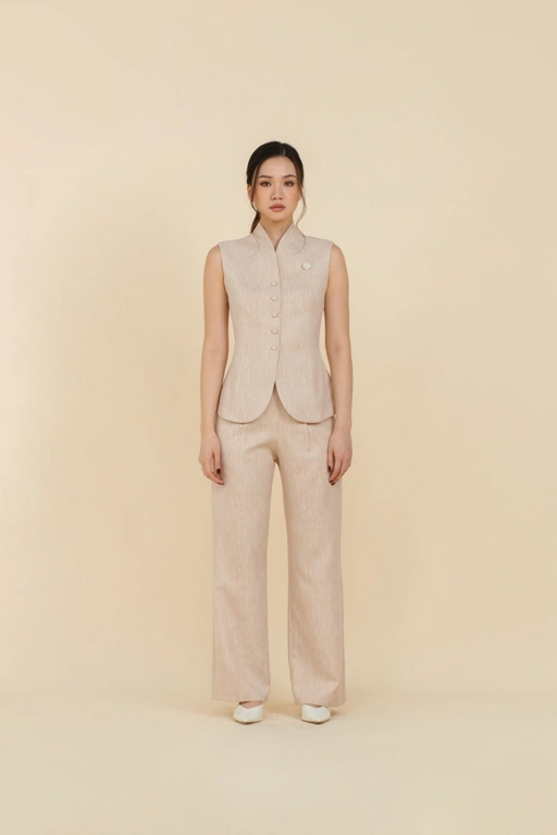 Celine Pants In Milk Tea