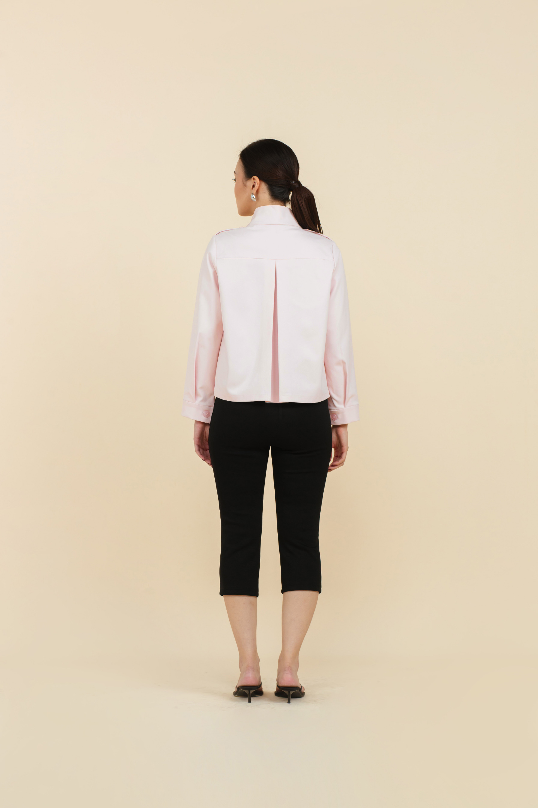 Jude Jacket In Lace Pink